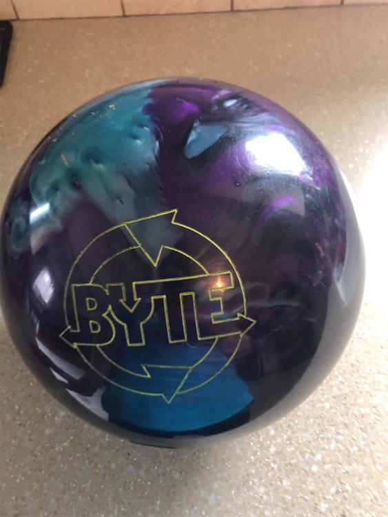 real photo storm byte bowling ball