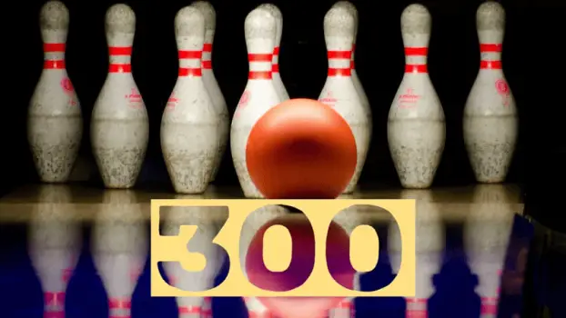 Achieving 300, a perfect score in bowling with 12 strikes