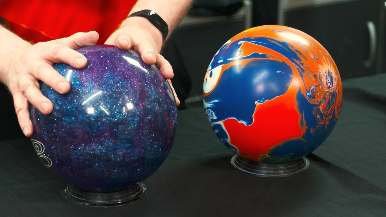 plastic bowling ball