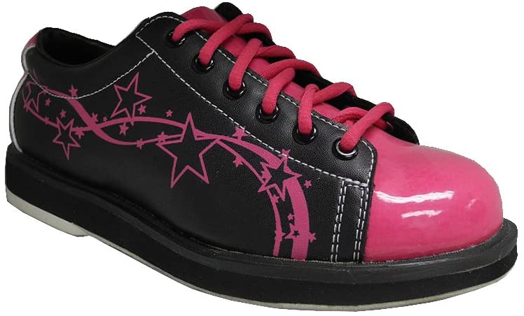PYRAMID WOMEN’S RISE BLACK/HOT PINK BOWLING SHOES