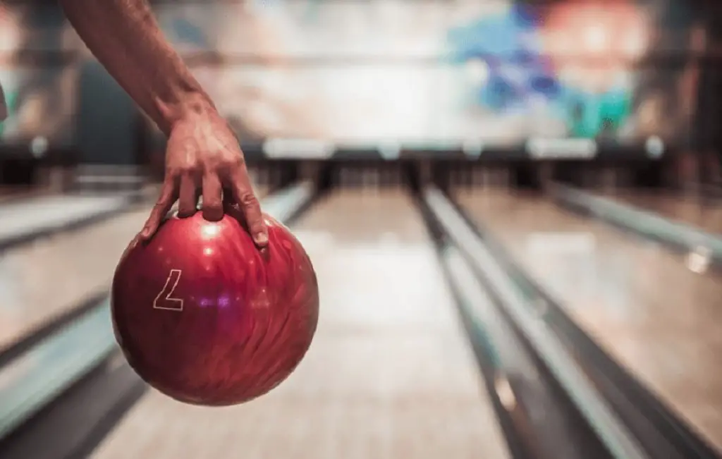 bowling ball material